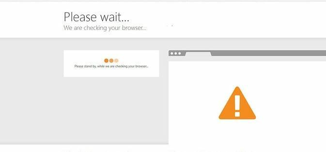 managed challenge - China checking browser screen.