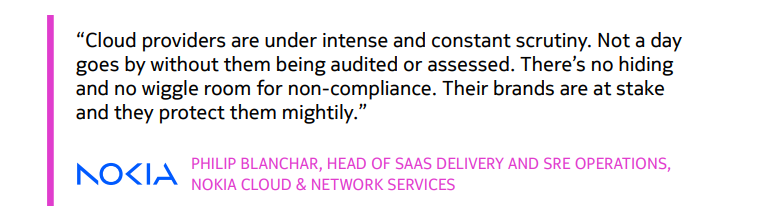 SAS Cloud Providers Nokia
